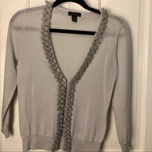 J CREW Detailed Cardigan